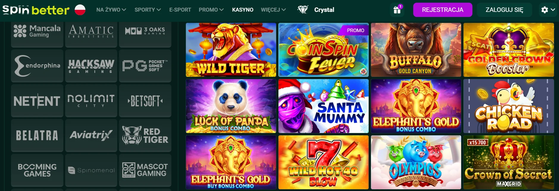 SpinBetter-strona-kasyna